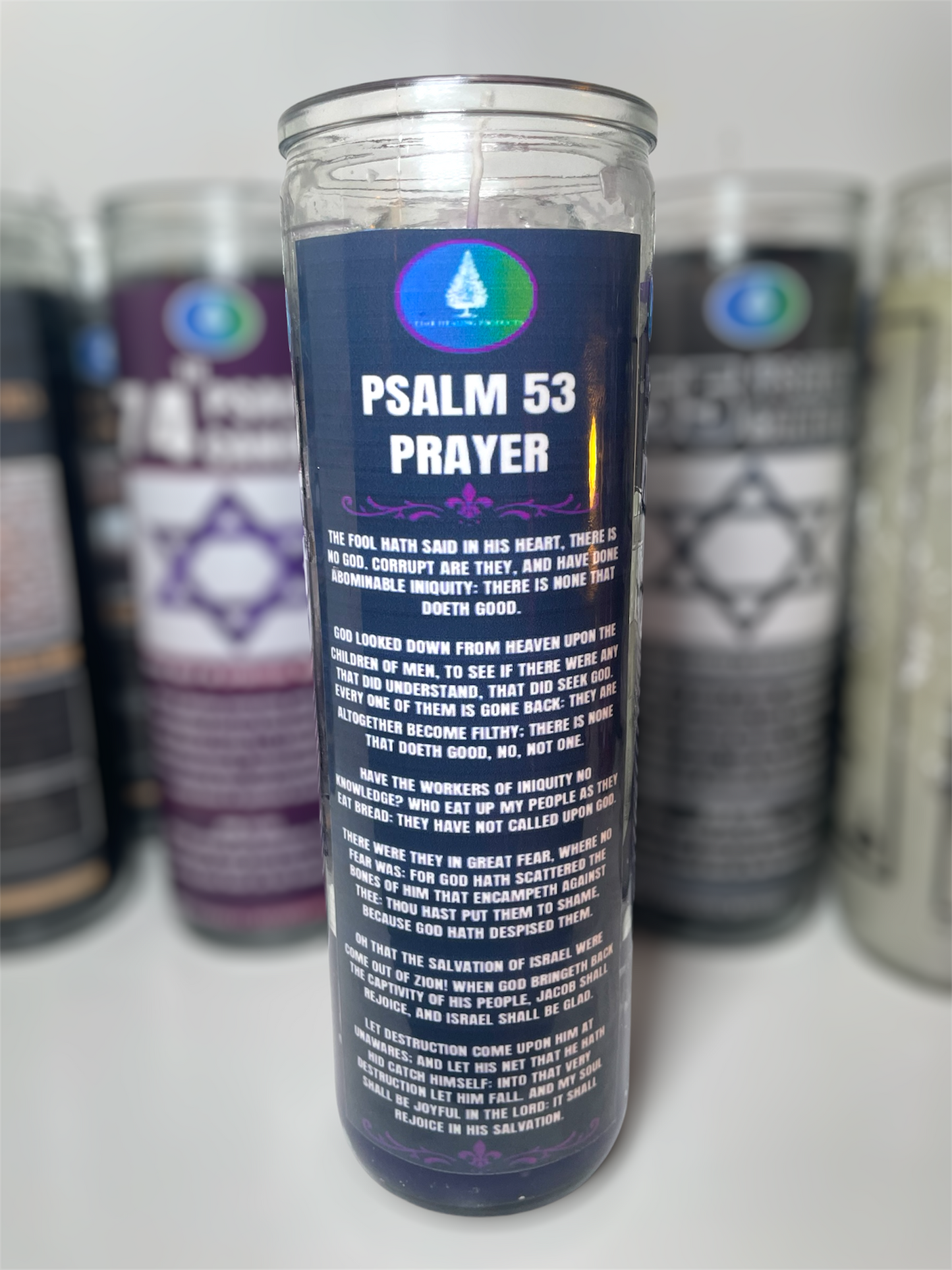 Fixed psalm 53 candle