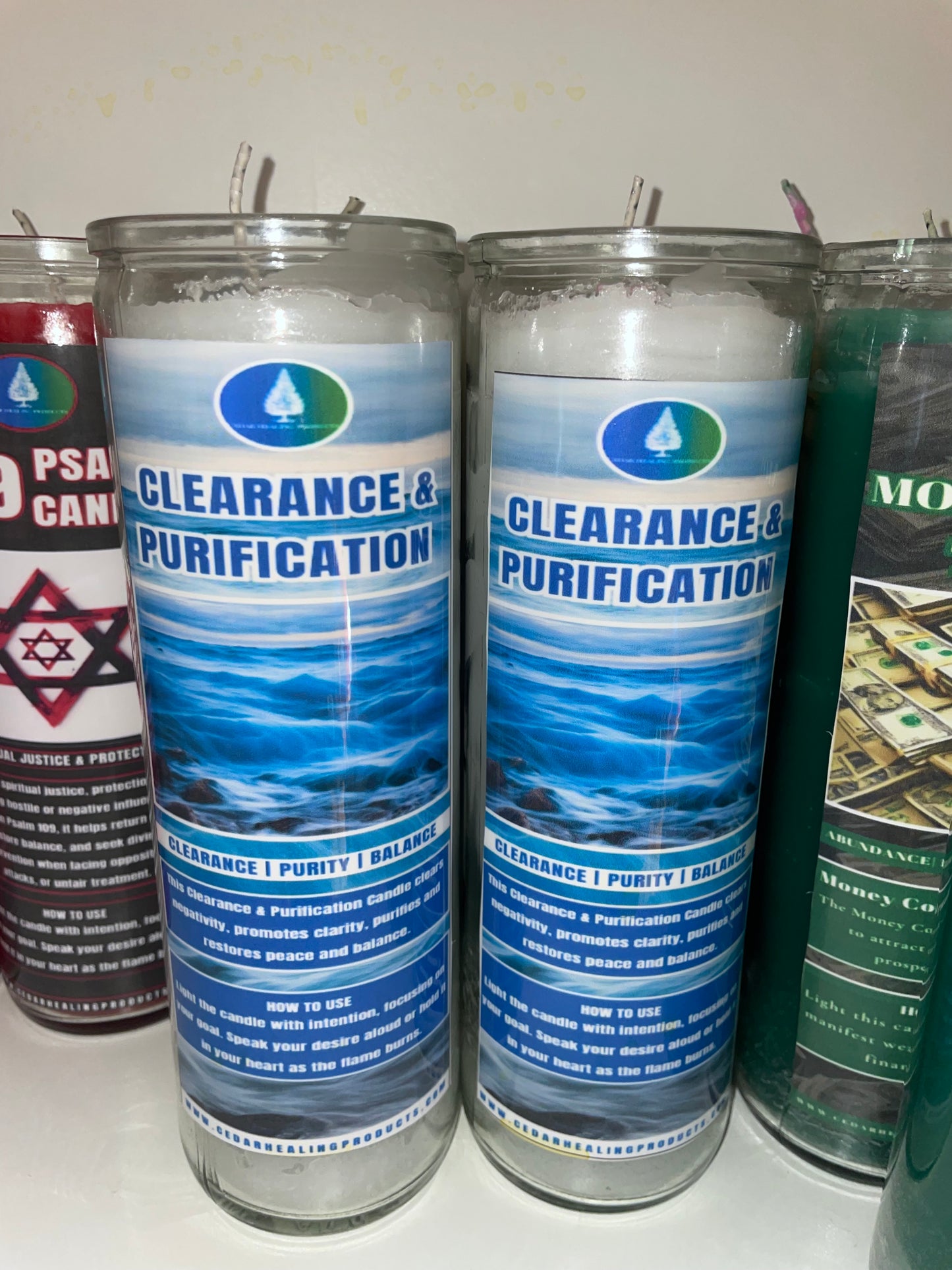 Fixed Clearance and Purification Candle