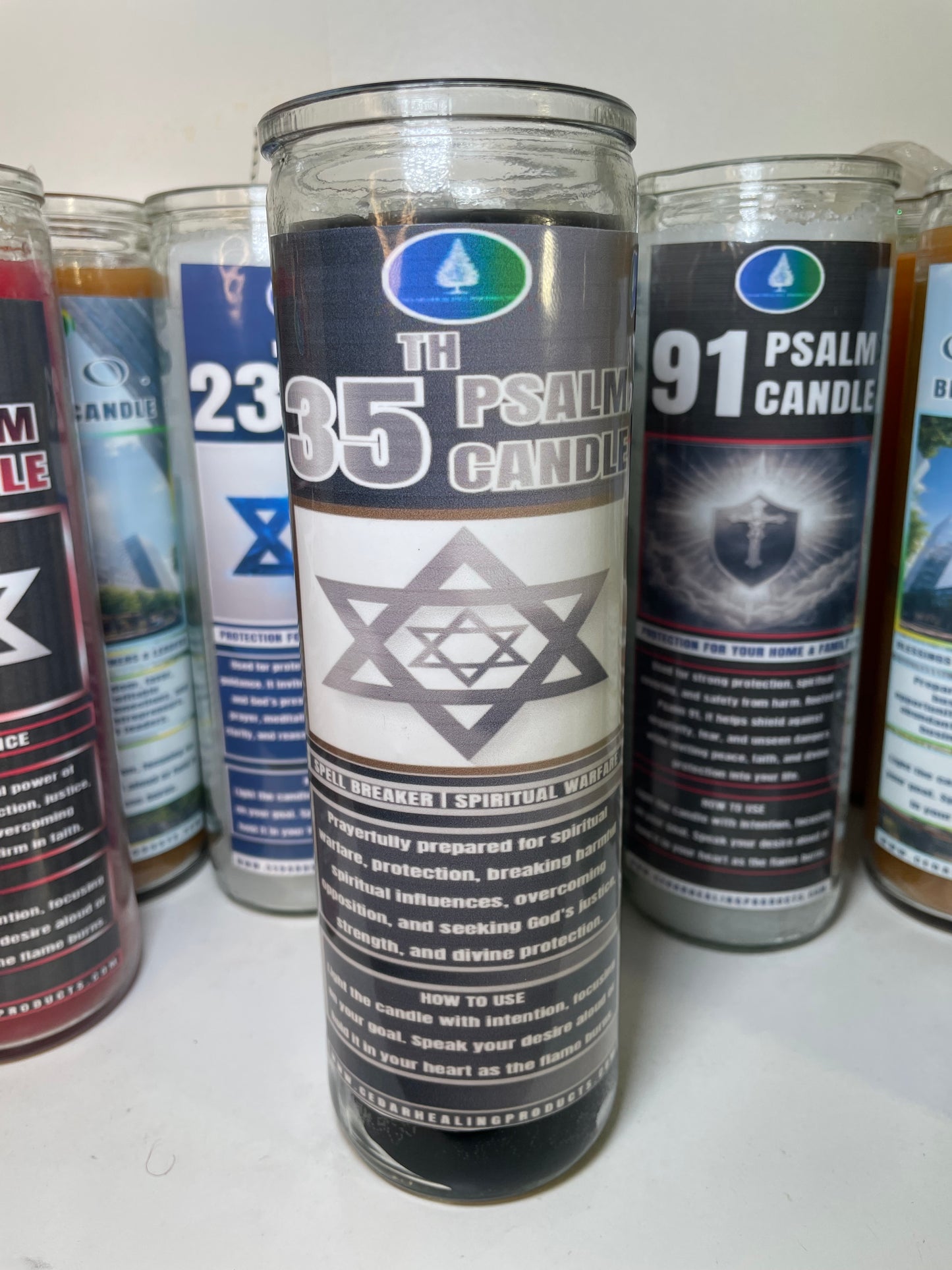 Fixed Psalm 35 Candle