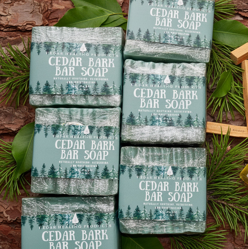 Organic Cedar Bark Soap