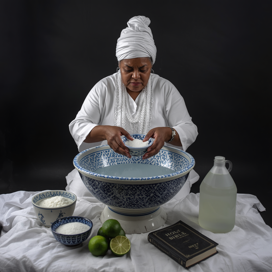 How to Do a Simple Salt, Lime & Vinegar Spiritual Cleansing Bath