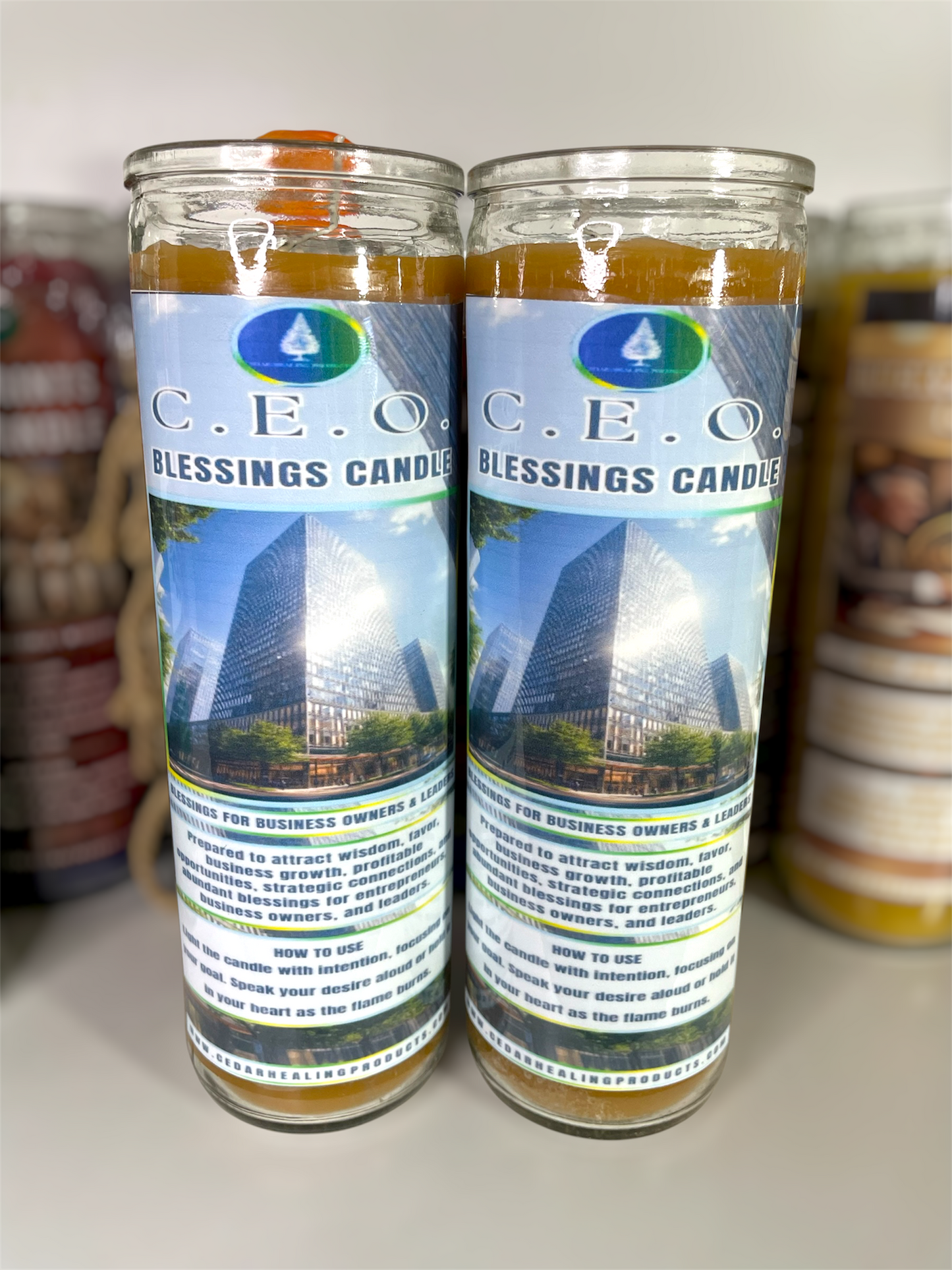 Fixed C.E.O. Blessings Candle