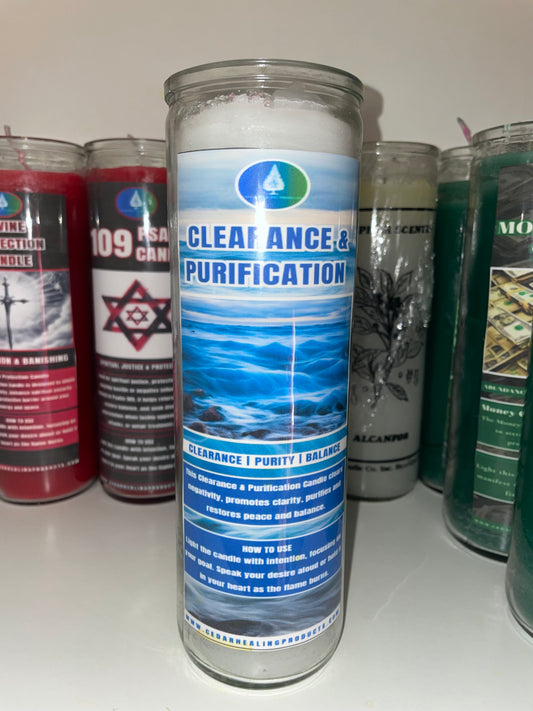 Fixed Clearance and Purification Candle