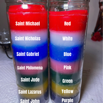 Fixed 7 Saints Candle