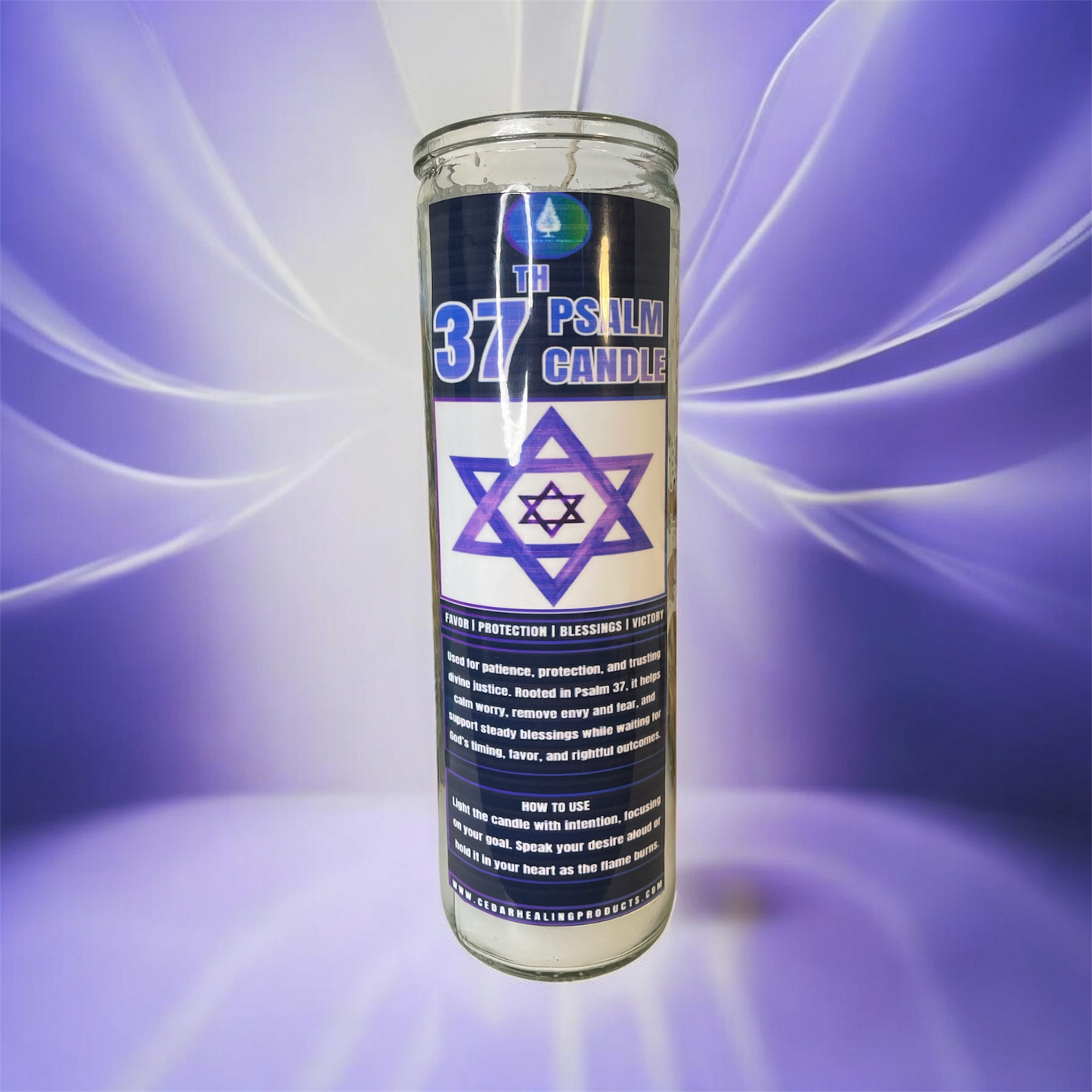 Fixed Psalm 37 Candle