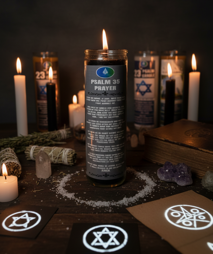 Fixed Psalm 35 Candle