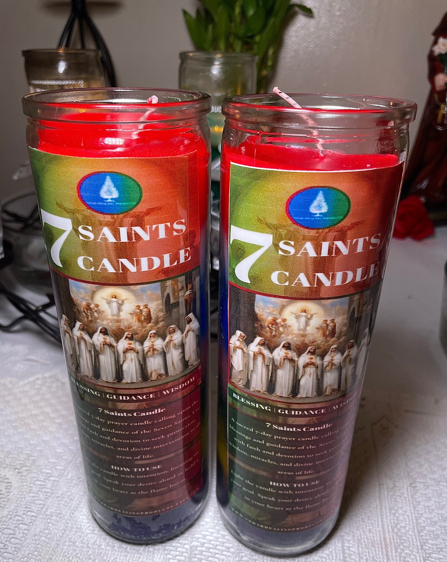 Fixed 7 Saints Candle