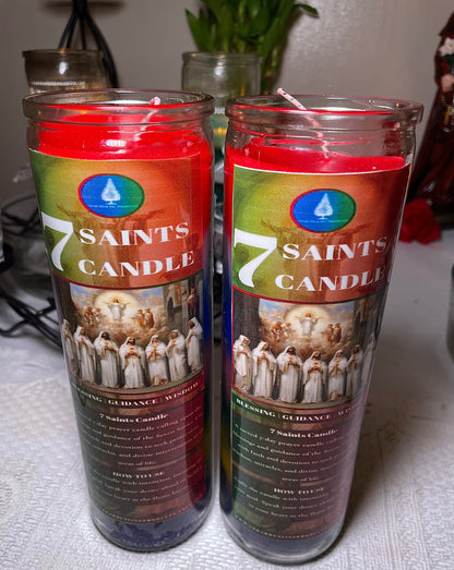 Fixed 7 Saints Candle