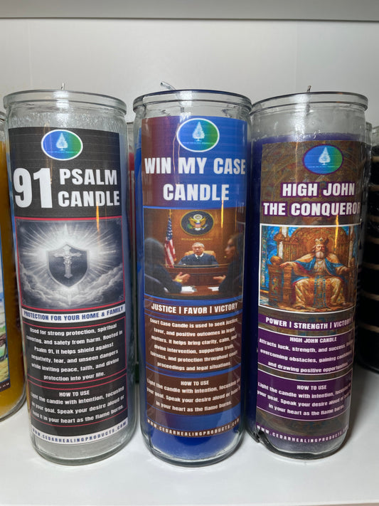 Cedar’s 3 Pack Court Case Candle Set