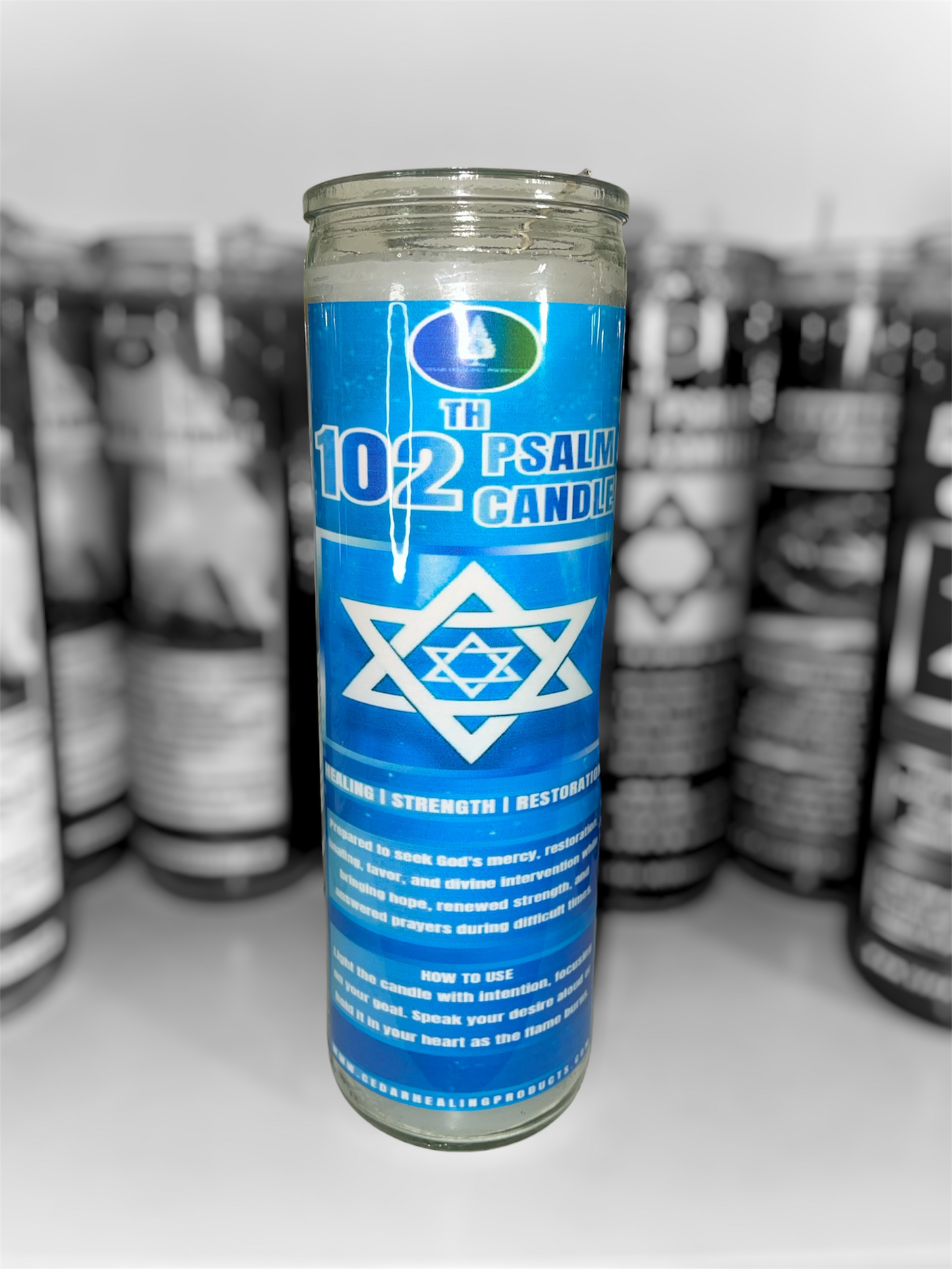 Fixed Psalm 102 Candle