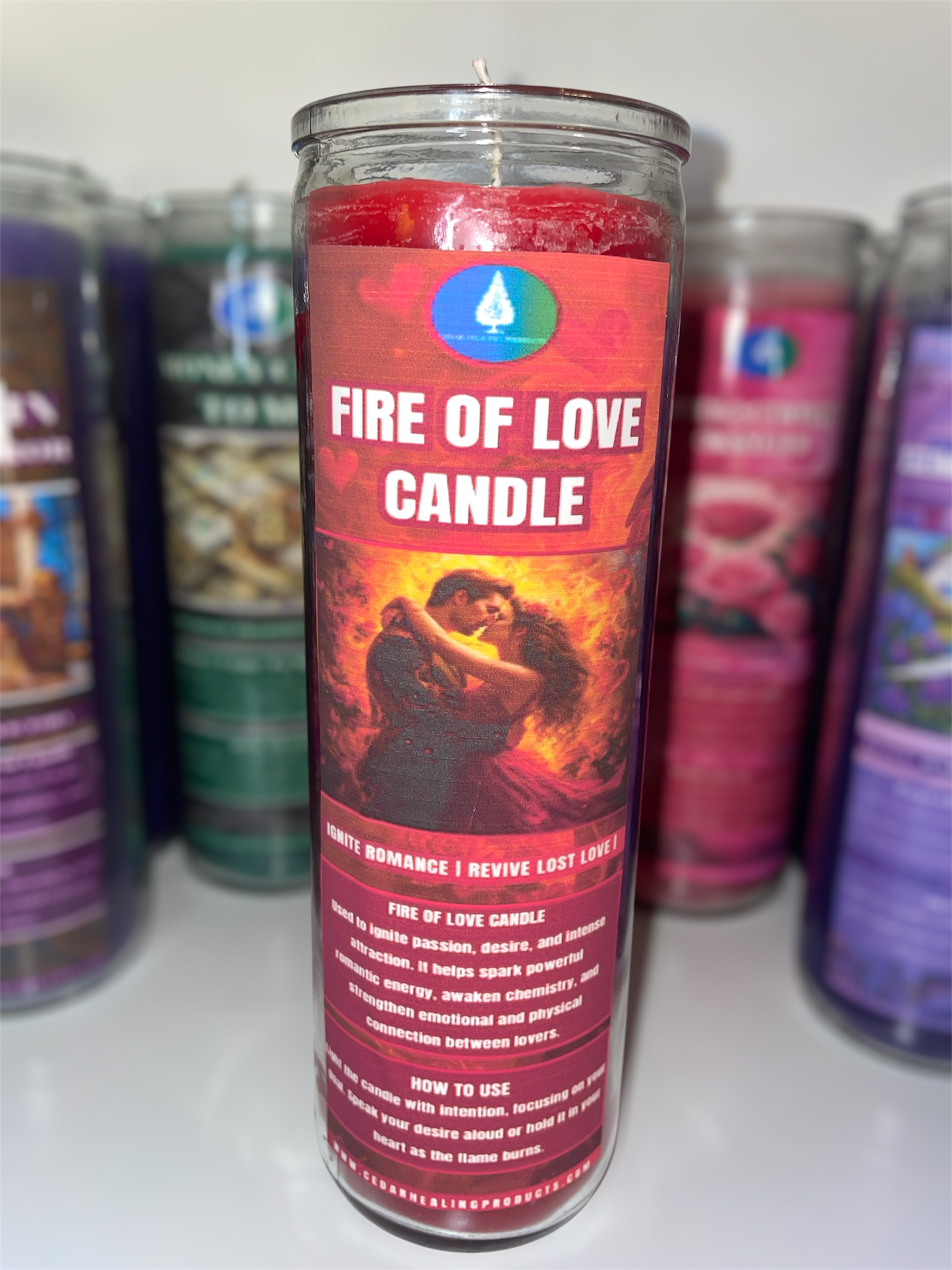 Fixed Fire of Love Candle