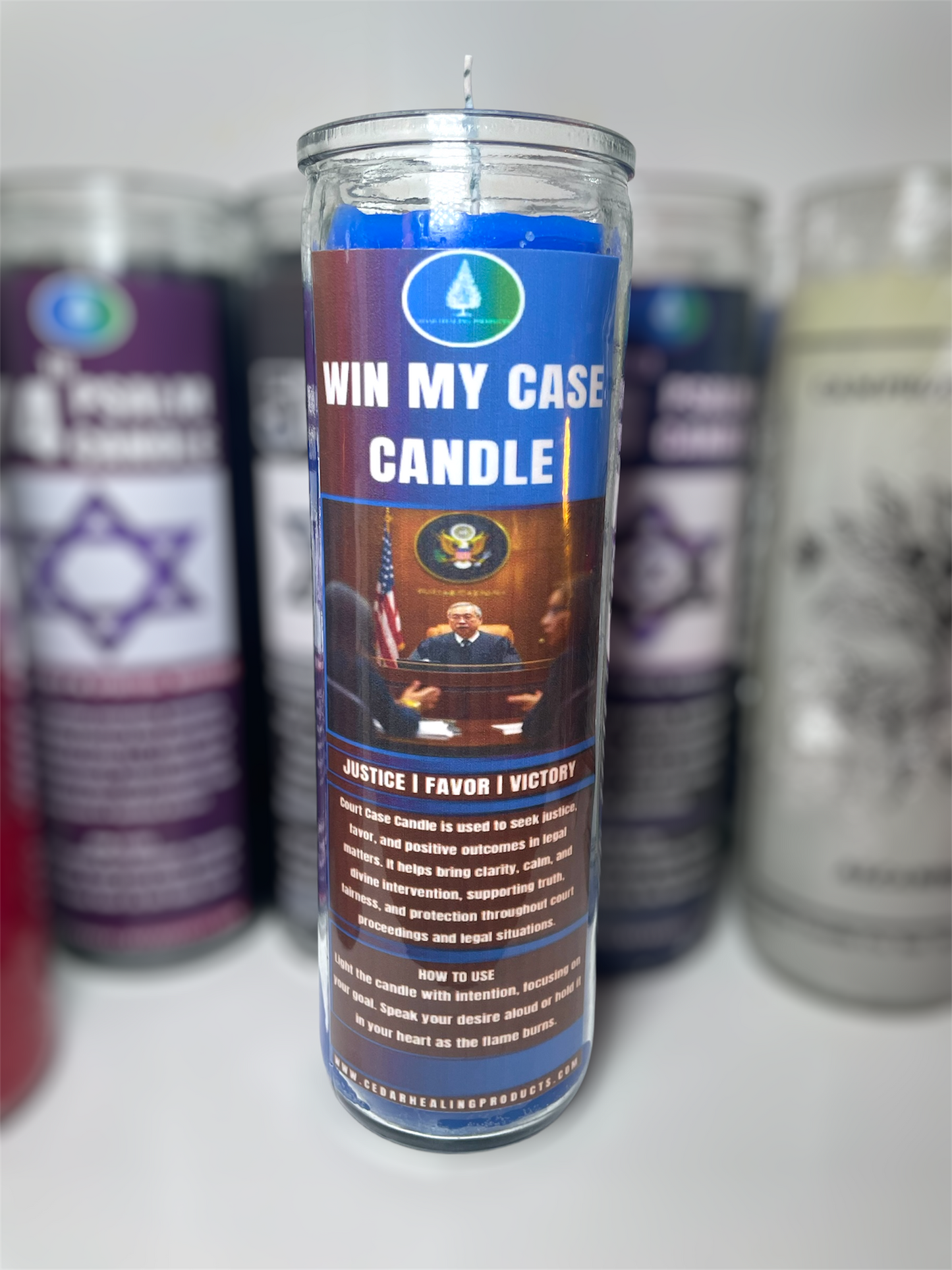 Win My Case Candle