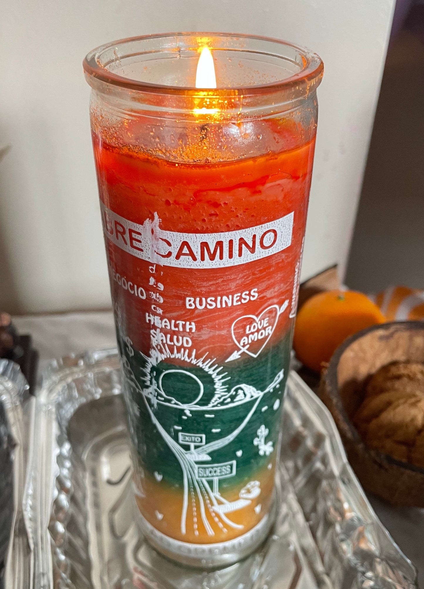Fixed 3 Tier Open Road Candle