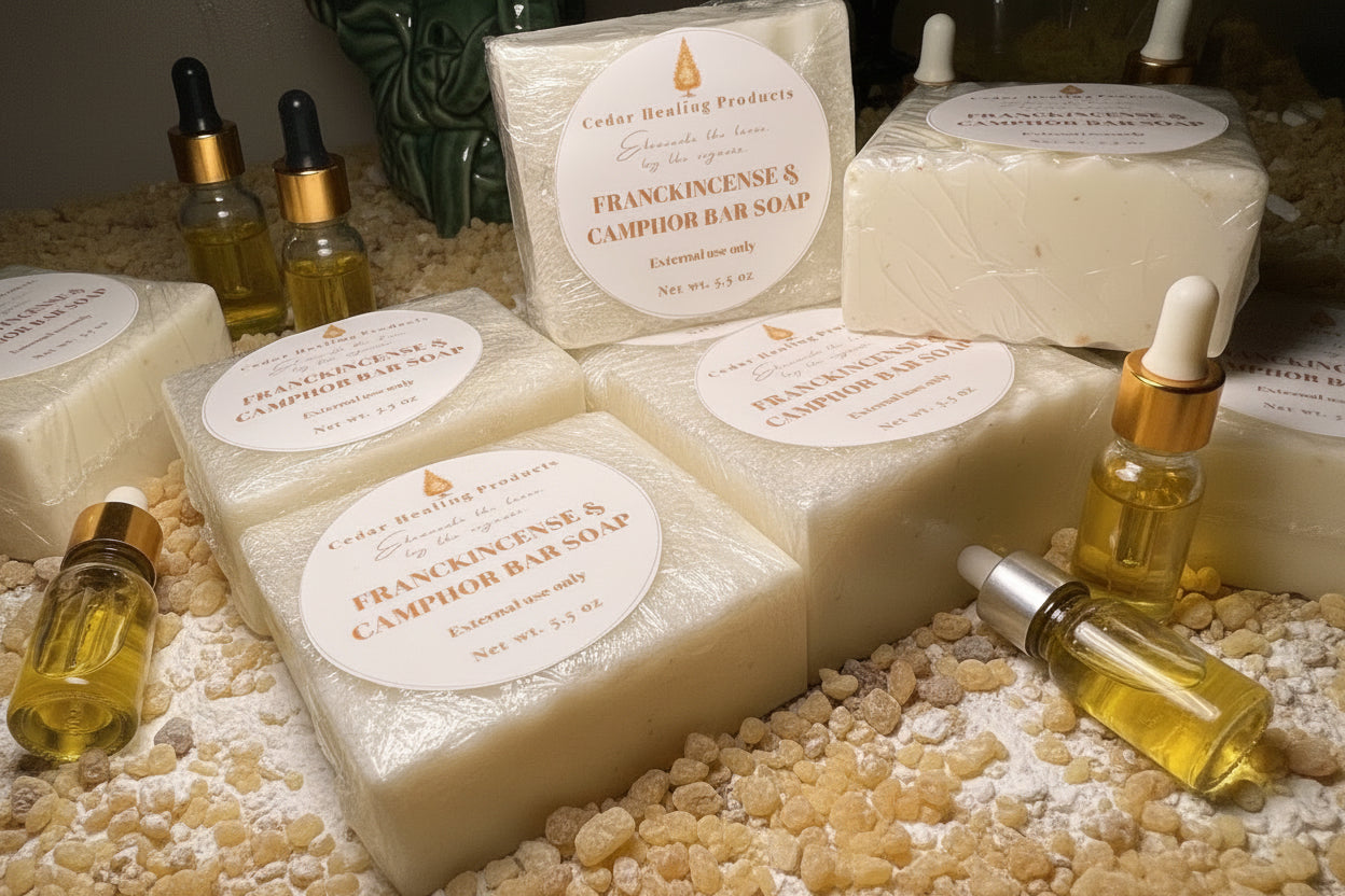 Frankincense & Camphor Bar Soap