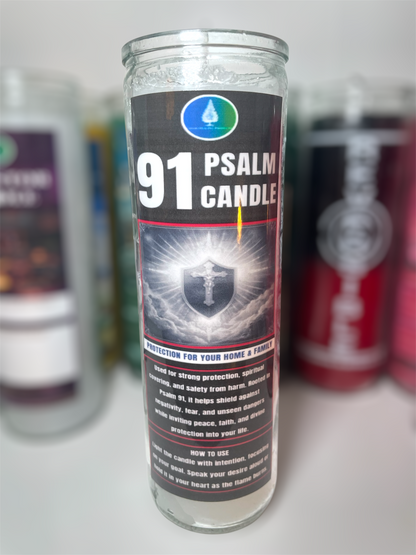 Fixed Psalm 91 Candle