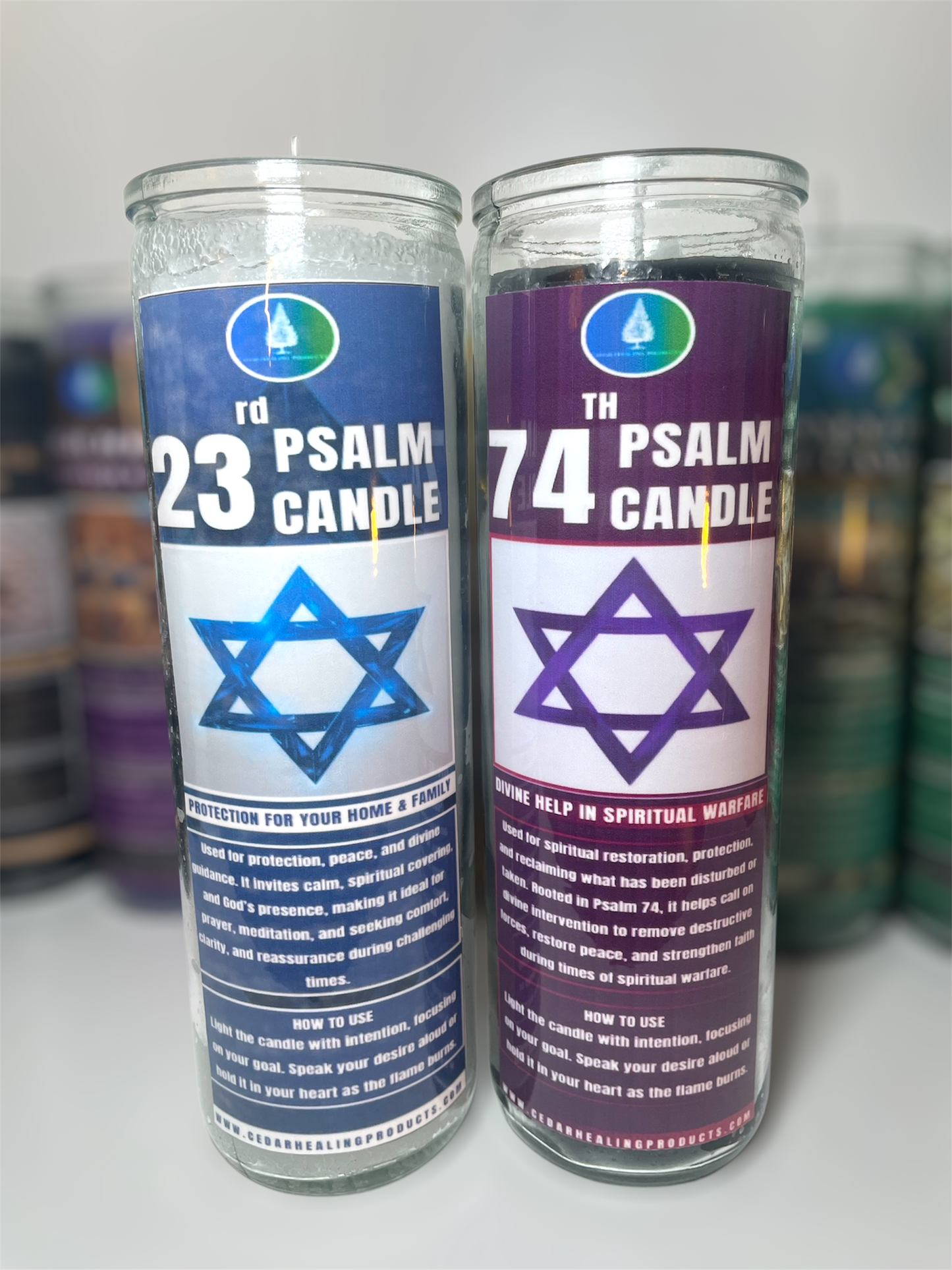 Fixed Psalm 74 Candle