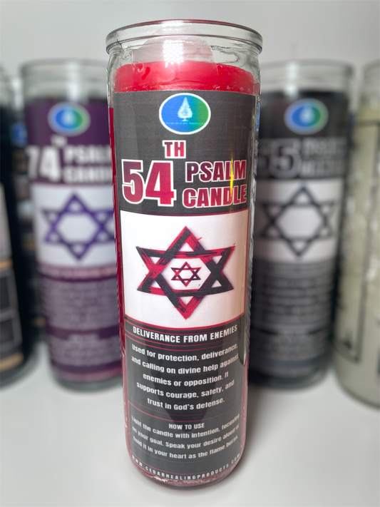 Fixed psalm 54 candle