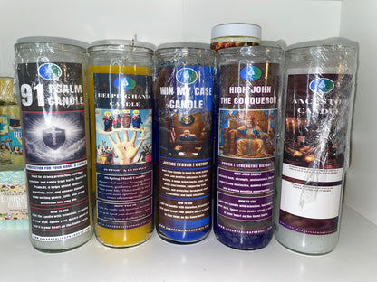 Cedar's 5 Pack Court Candle Set