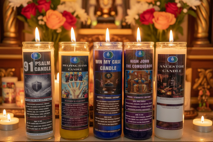 Cedar's 5 Pack Court Candle Set