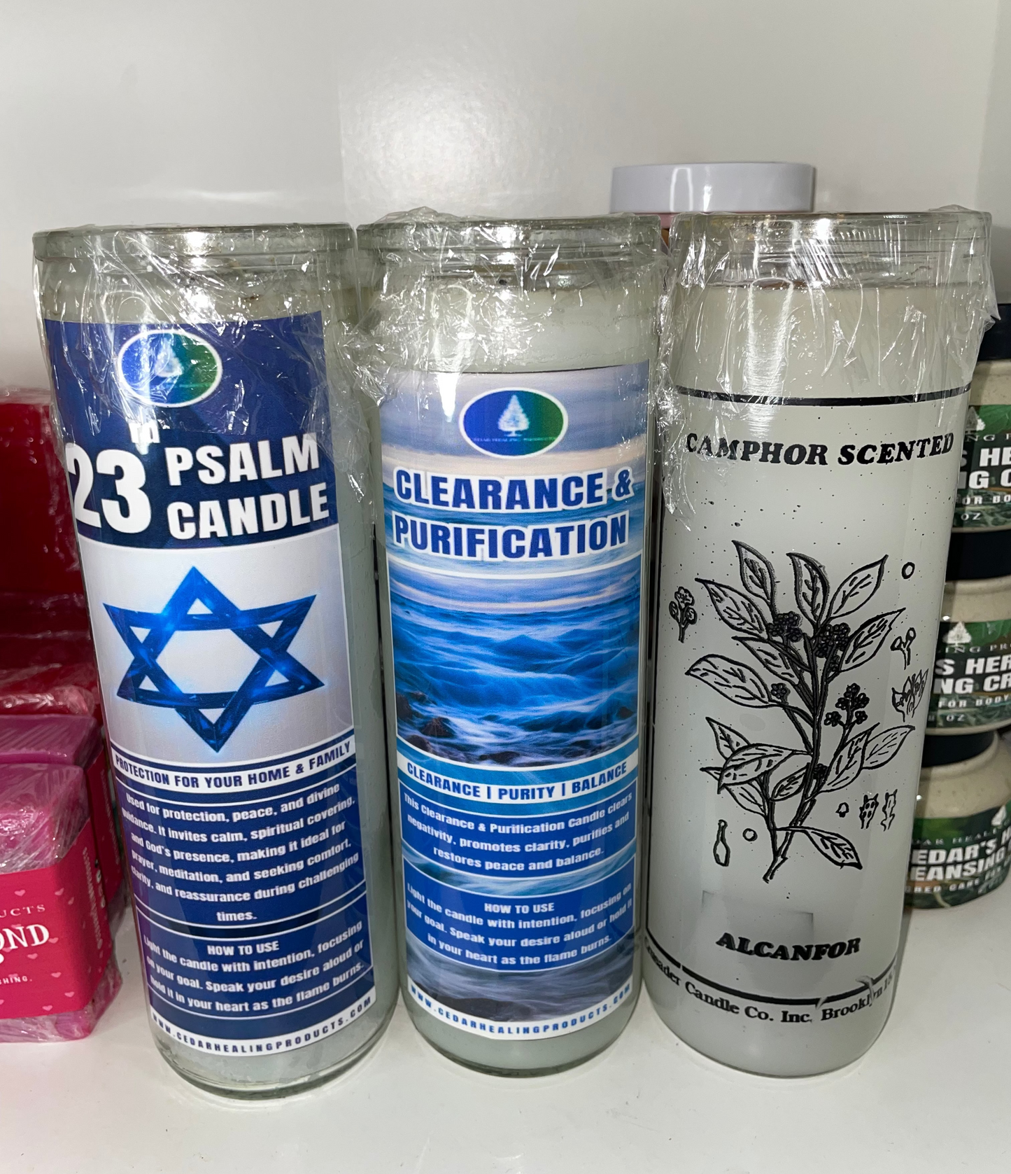 3 Pack Clear & Cleanse Candle Set
