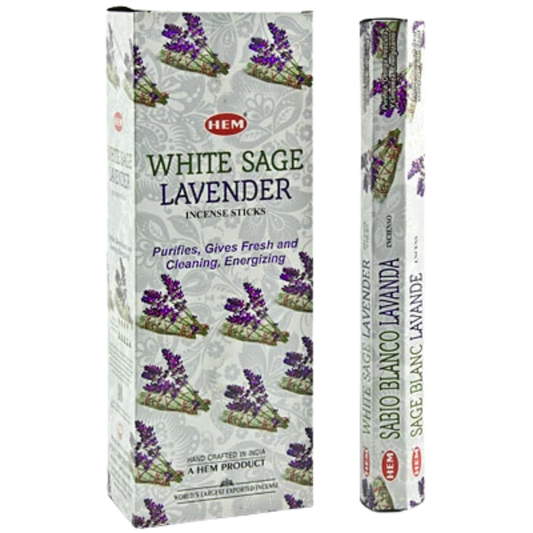 White Sage Lavender Incense