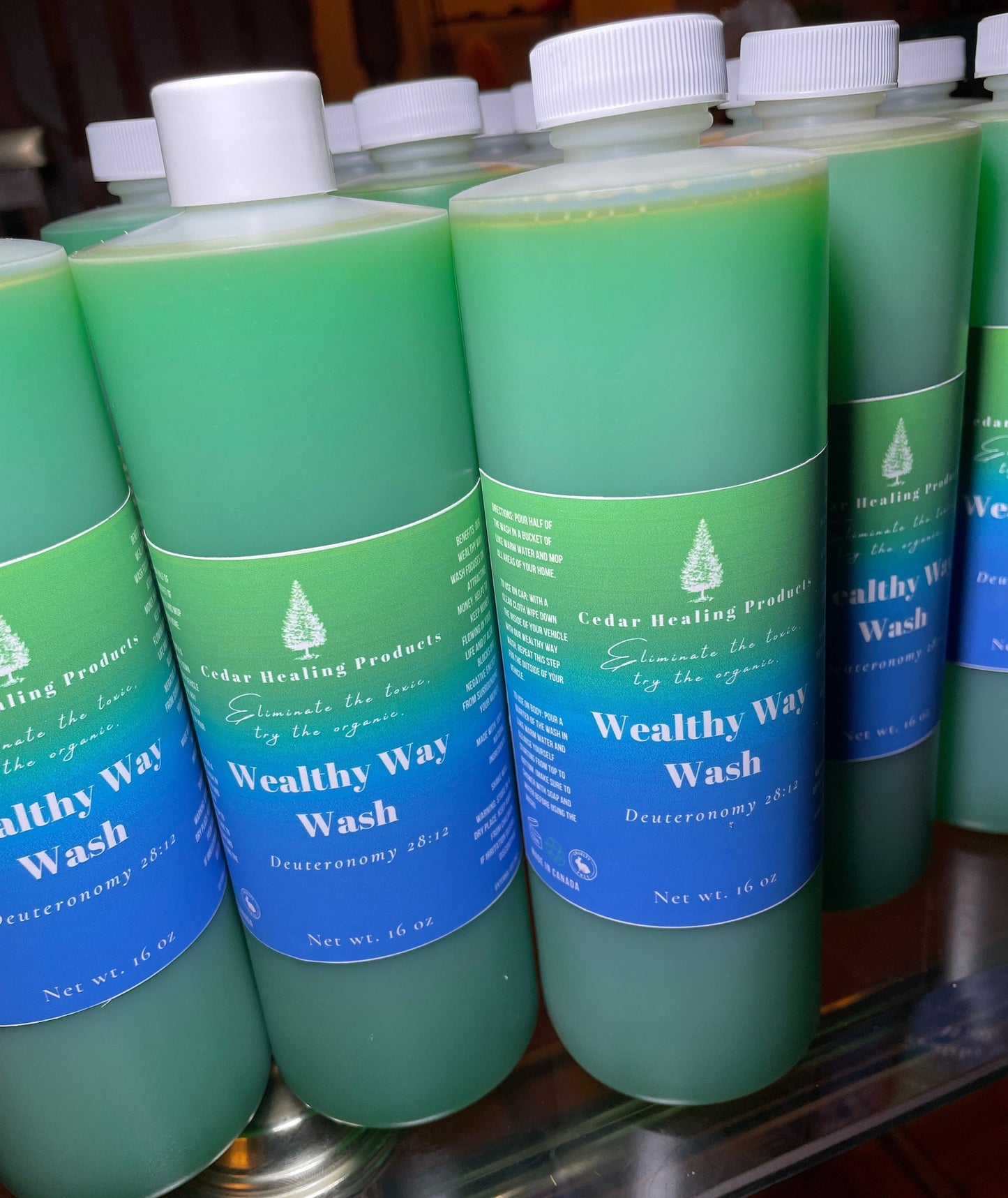 Wealthy Way Wash | Fast Luck | Money drawing | Attract money | Prosperity | Spiritual bath | Sweet juniper berries + Bayberries + Green pear