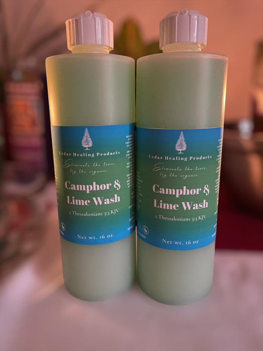 CAMPHOR & LIME WASH | Spiritual bath | Refresh and Recharge | Protection | Spiritual upliftment | Cleansing | Made with lime |