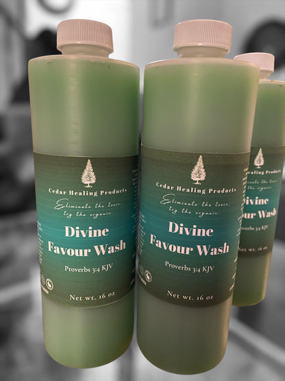 Divine Favour Wash | Spiritual Bath & floor wash | To gain favour, victory, confidence, grace, success, luck, blessings |