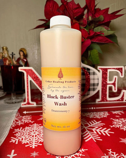 BLOCK-BUSTER | Spiritual bath + Floor wash | Road opener | Conquer your enemies | Remove blockages | With potent herbal extracts and oils |