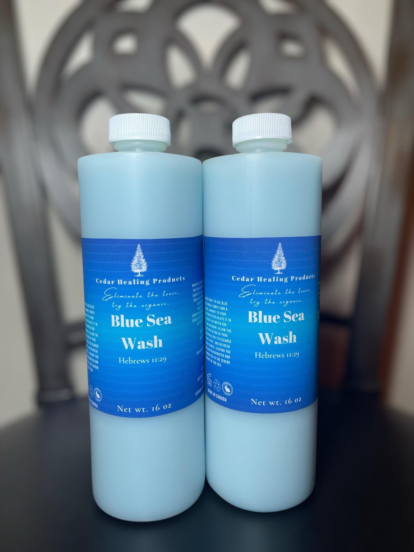 BLUE SEA WASH | Spiritual bath + floor wash | Energy healing | Cleansing | Use it for clearance and purification work.