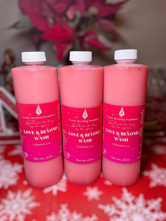 LOVE & BEYOND WASH | Spiritual bath + Floor wash | Attraction, self-love, romantic relationships, passionate love, self-care, confidence |