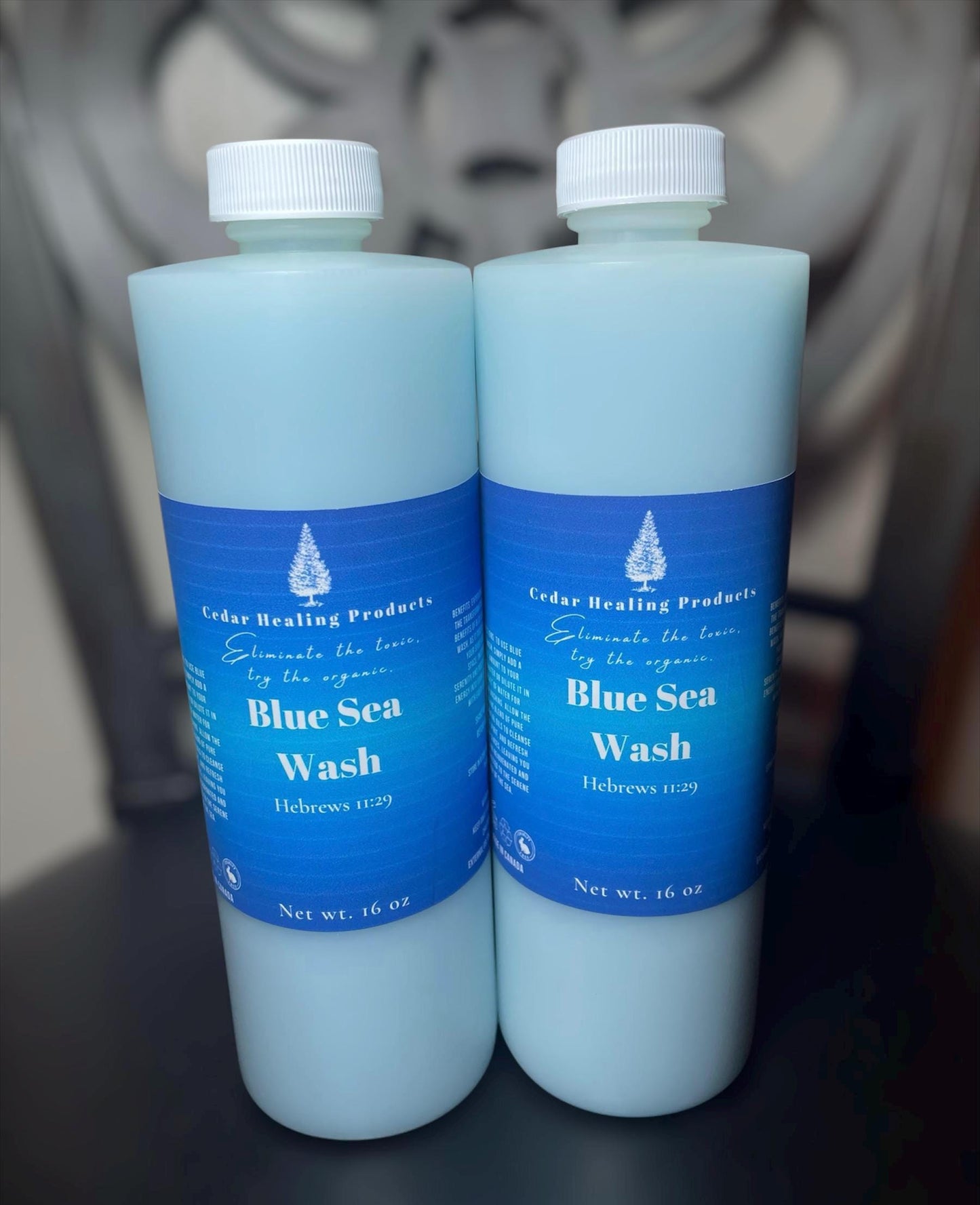 BLUE SEA WASH | Spiritual bath + floor wash | Energy healing | Cleansing | Use it for clearance and purification work.