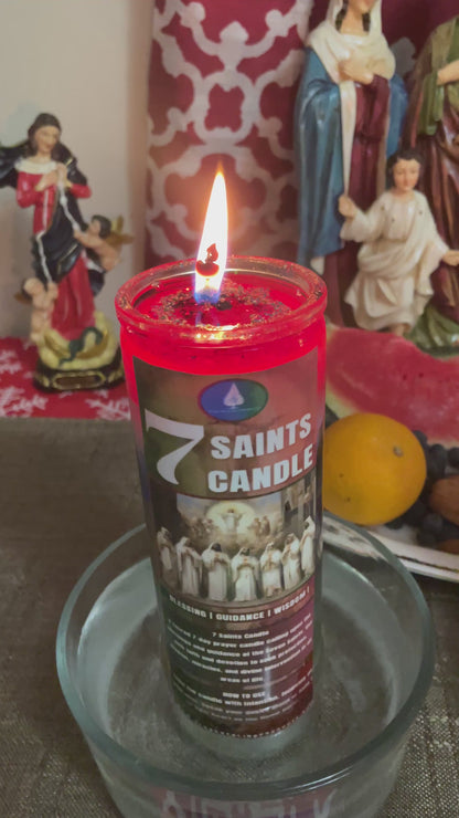 Fixed 7 Saints Candle